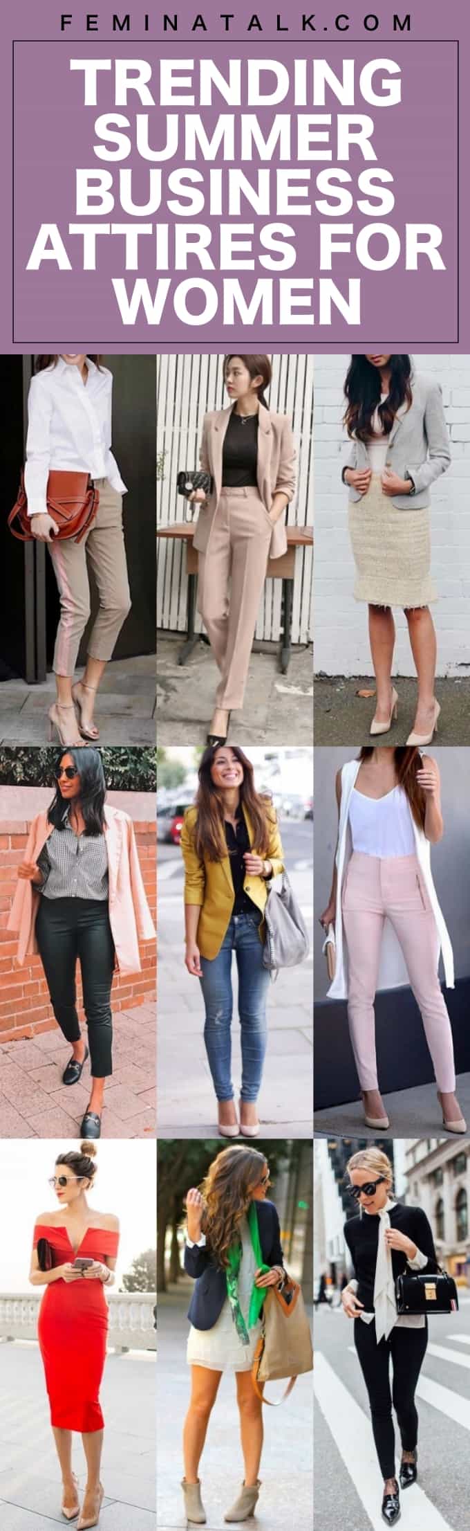 Trending Summer Business Attires for Women