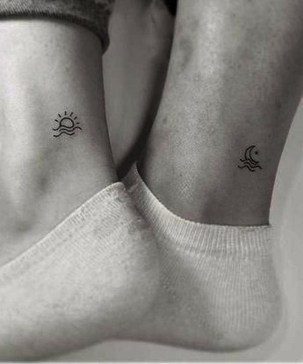 Sun and Moon Tattoo - Small Tattoo Designs with Very Powerful Meanings