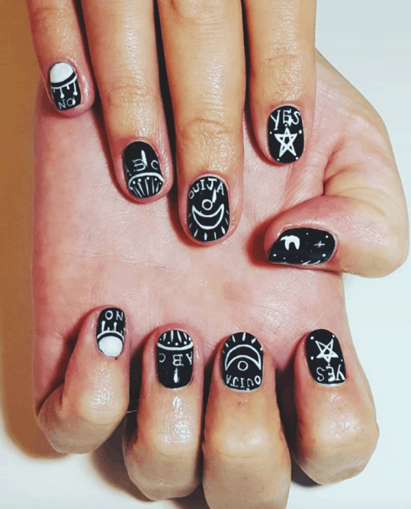 Halloween Nails Art Designs