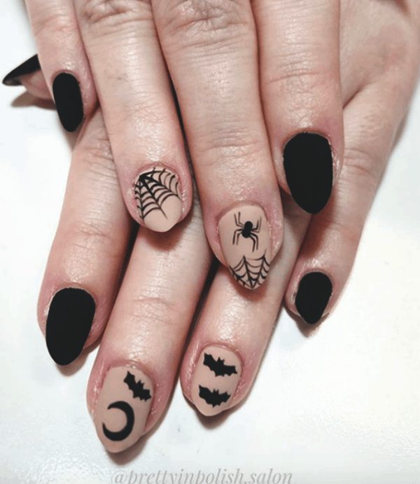 Halloween Nails Art Designs
