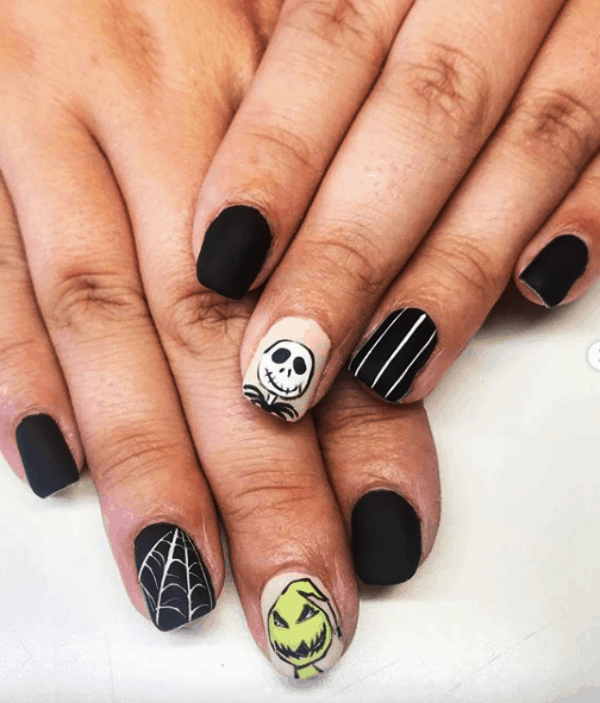Halloween Nails Art Designs