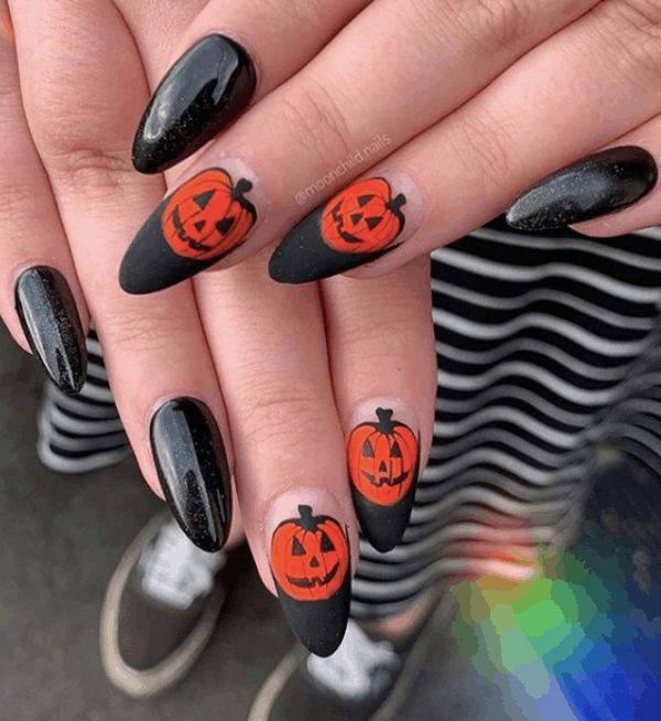 Halloween Nails Art Designs