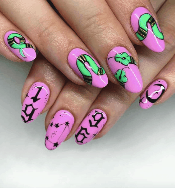 Halloween Nails Art Designs