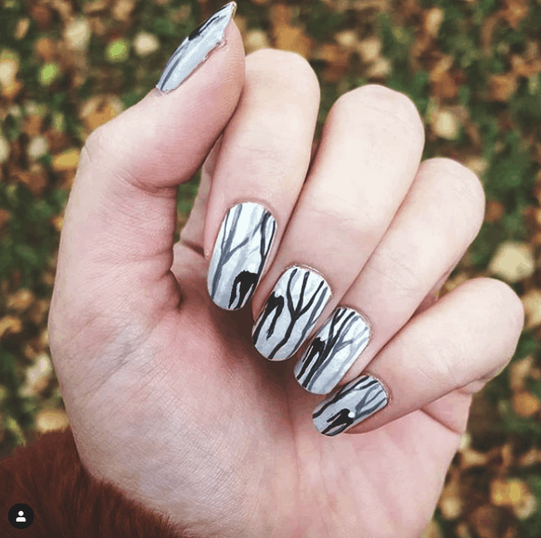 Halloween Nails Art Designs