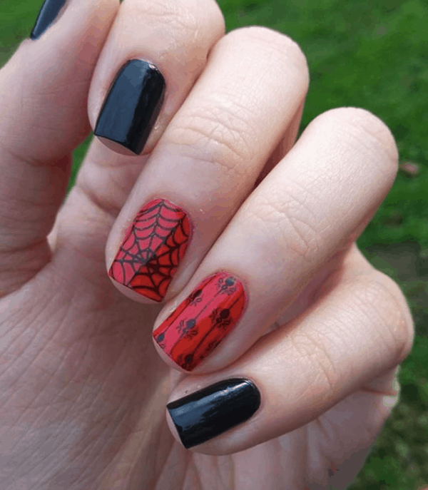 Halloween Nails Art Designs