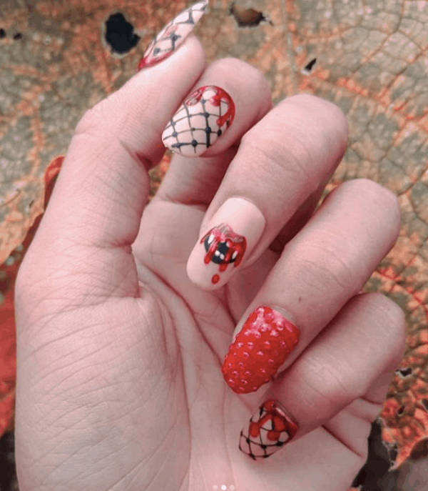 Halloween Nails Art Designs