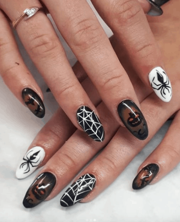 Halloween Nails Art Designs