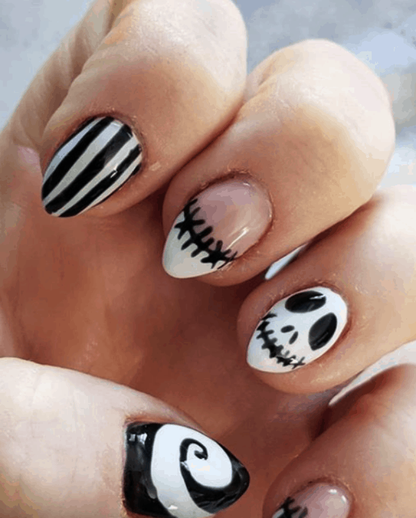 Halloween Nails Art Designs