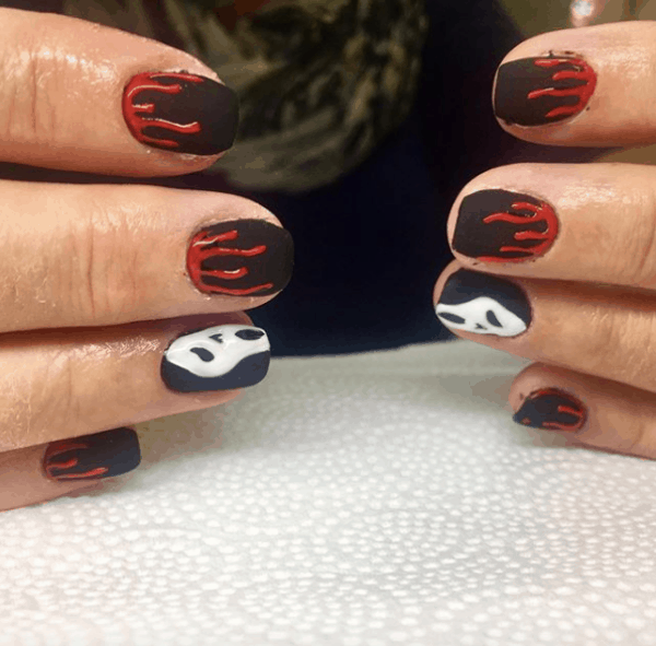 Halloween Nails Art Designs