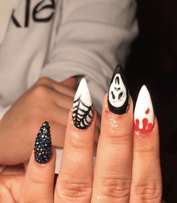 Halloween Nails Art Designs
