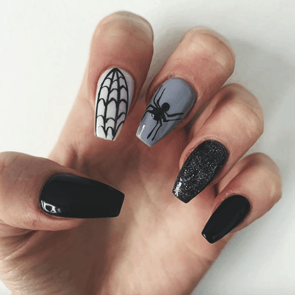 Halloween Nails Art Designs