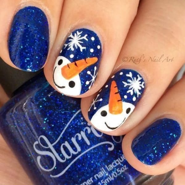 So Pretty Christmas Nail Art Designs and Colors