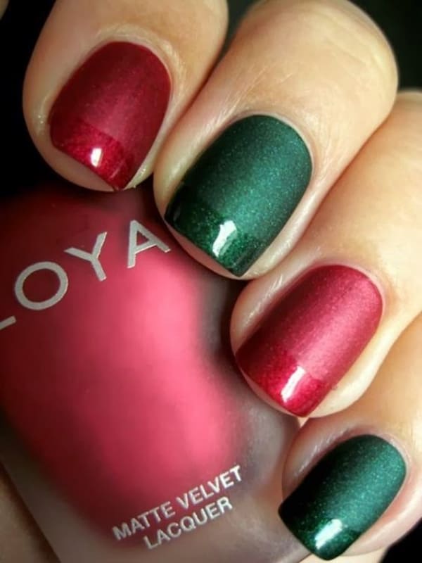 So Pretty Christmas Nail Art Designs and Colors