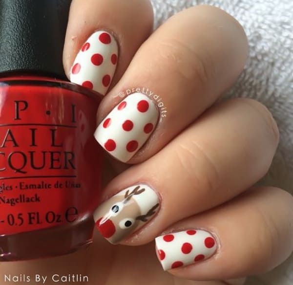 So Pretty Christmas Nail Art Designs and Colors