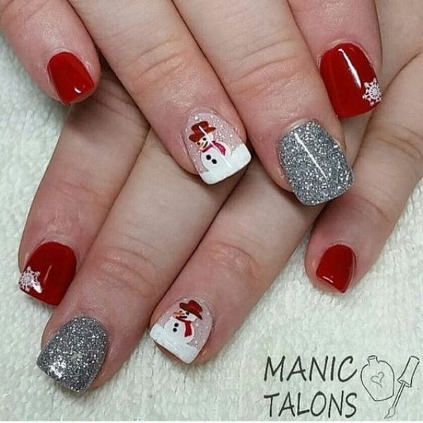 So Pretty Christmas Nail Art Designs and Colors