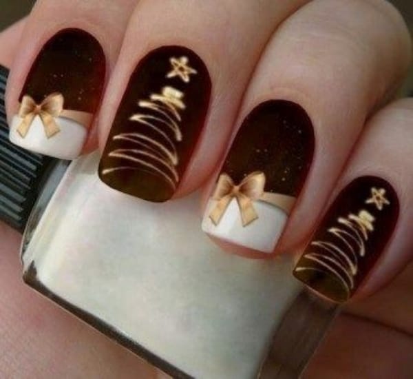 So Pretty Christmas Nail Art Designs and Colors