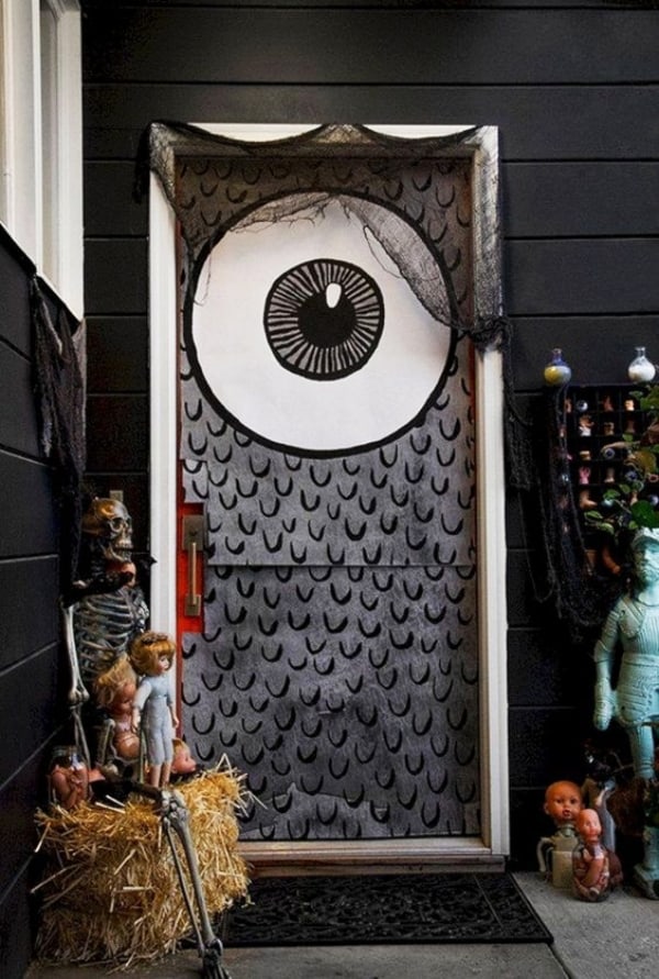 22 Spooky Halloween Party Door Decoration Ideas 2019 Feminatalk