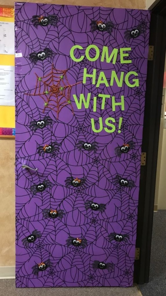 Spooky Halloween Party Door Decoration Ideas