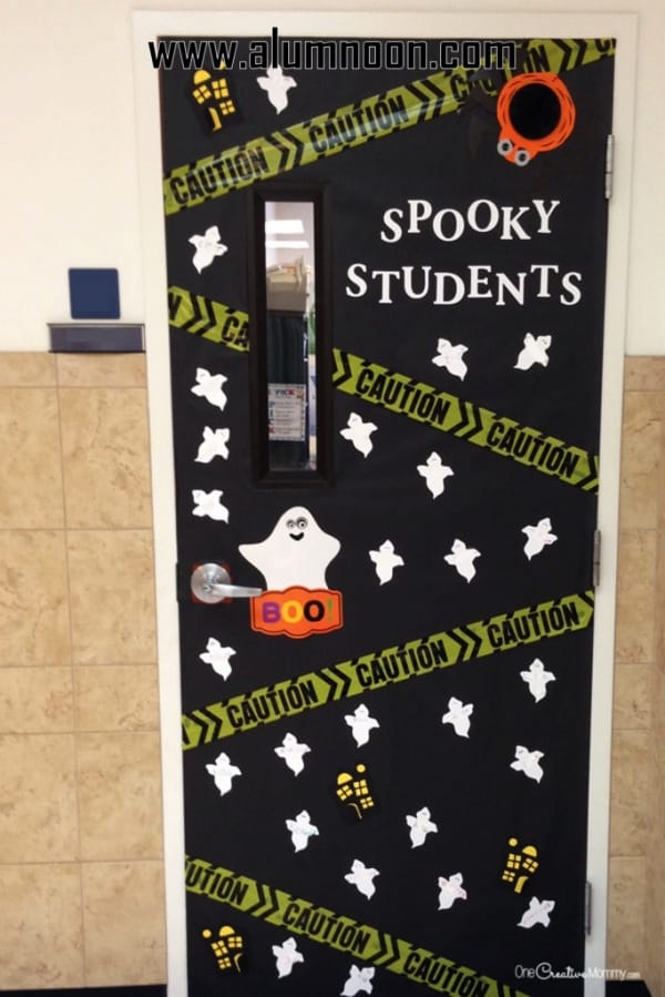 Spooky Halloween Party Door Decoration Ideas