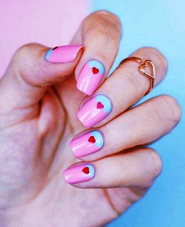 Cute & Trending Valentines Day Nail Art Designs