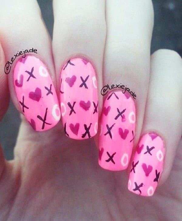 Cute & Trending Valentines Day Nail Art Designs