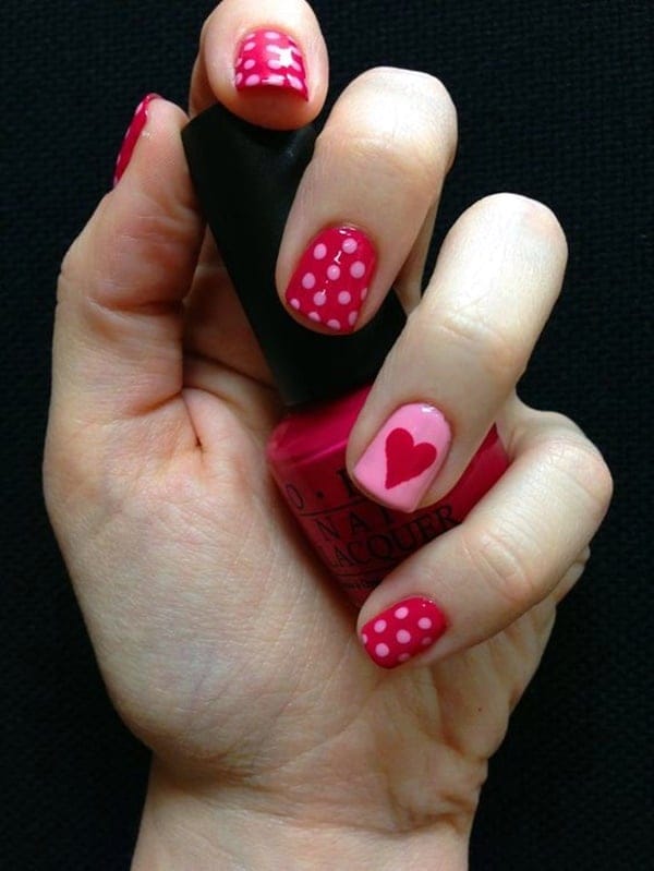Cute & Trending Valentines Day Nail Art Designs