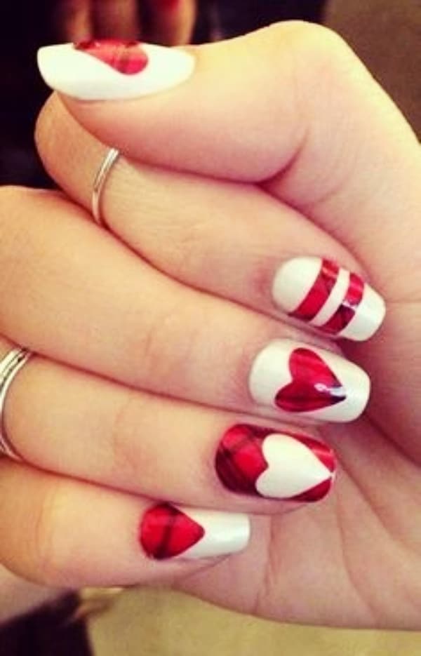 Cute & Trending Valentines Day Nail Art Designs