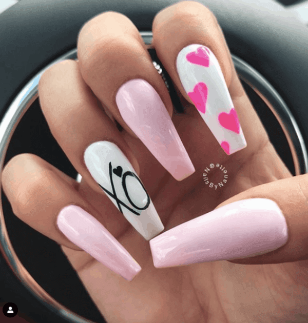 Cute & Trending Valentines Day Nail Art Designs