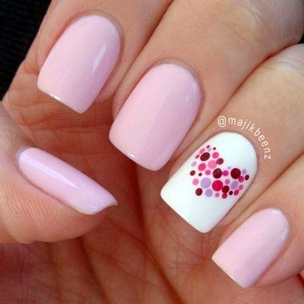 Cute & Trending Valentines Day Nail Art Designs