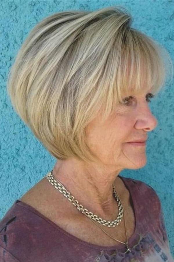 Charming Short Hairstyles for Older Women Over 60