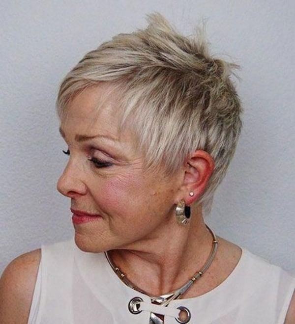 37 Gorgeous Short Hairstyles For Older Women Over 60 Feminatalk