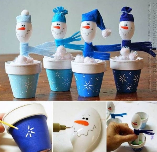 DIY Snowman Craft Ideas to try this Winter