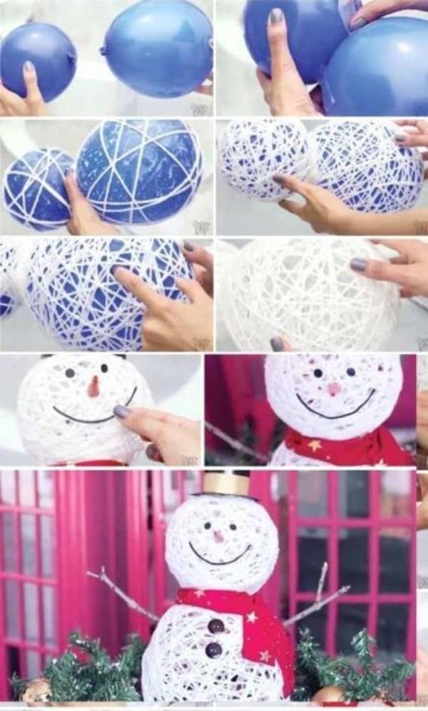 DIY Snowman Craft Ideas to try this Winter