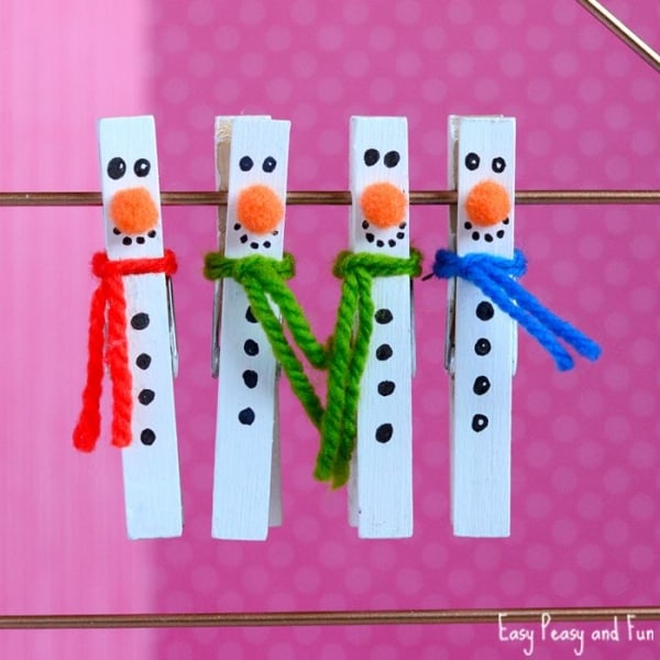 DIY Snowman Craft Ideas to try this Winter