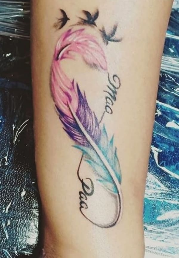 Mom and Dad Tattoos with Powerful Meanings