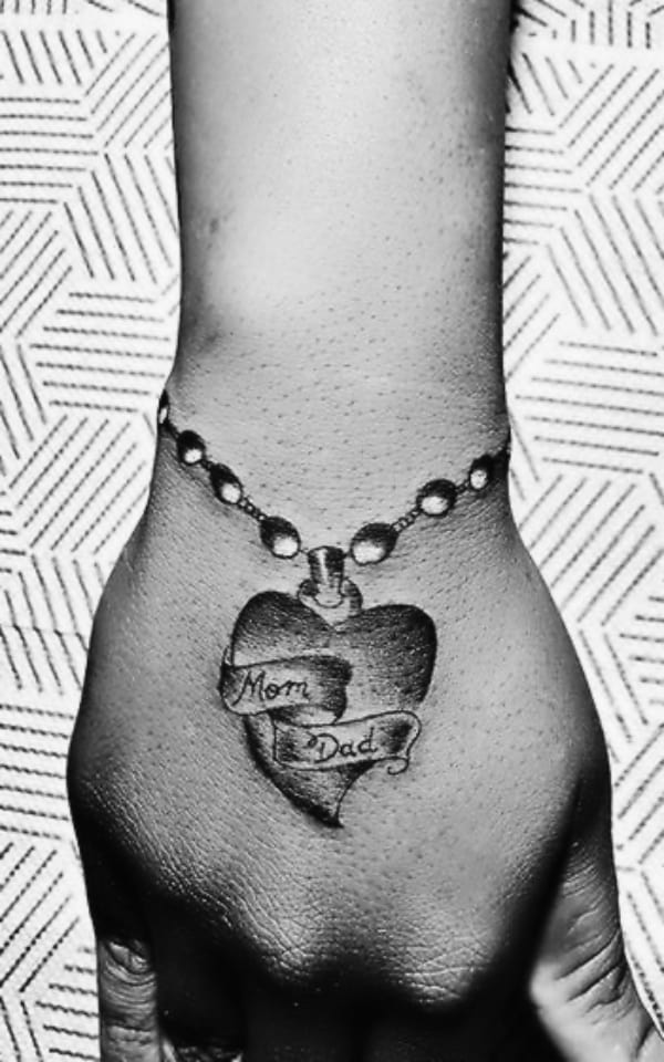 Mom Dad Tattoo Images