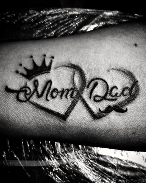 Mom and Dad Tattoos with Powerful Meanings
