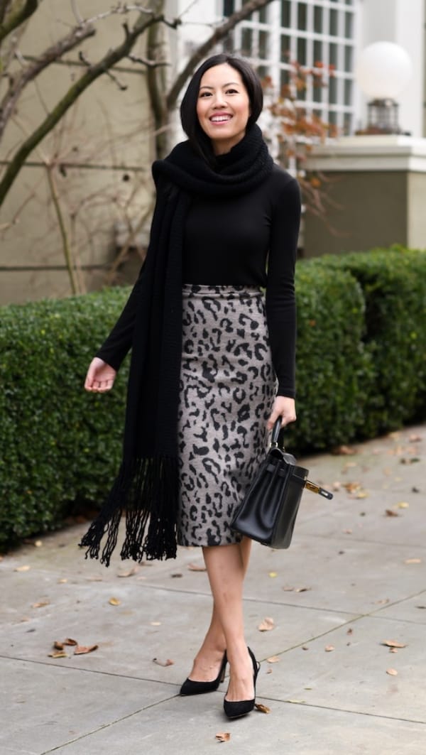 Animal Printed Skirt