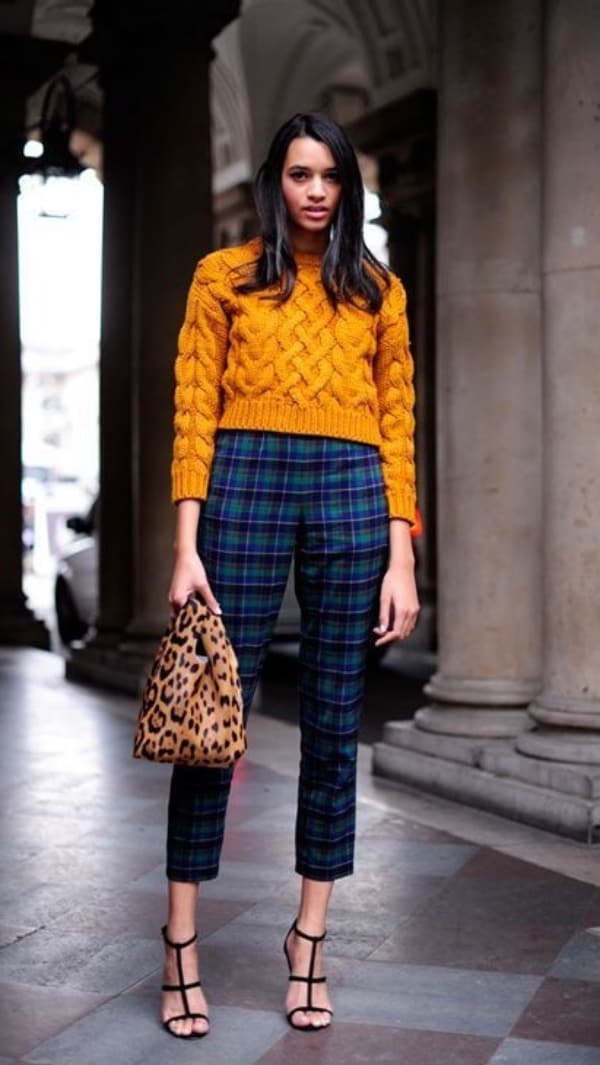 Plaid Pants for Work