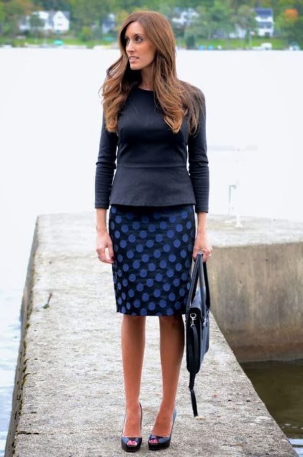 Peplum Top for Work