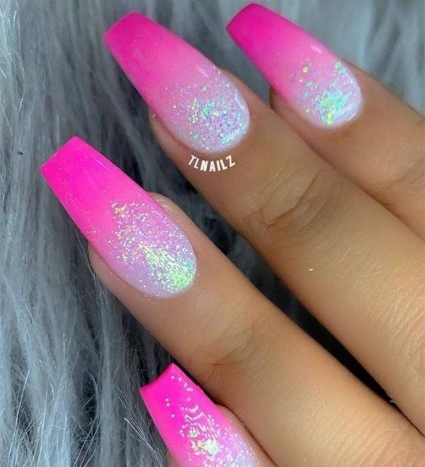 Pink and White Nail Designs