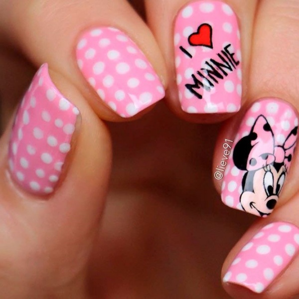 Pink and White Nail Designs