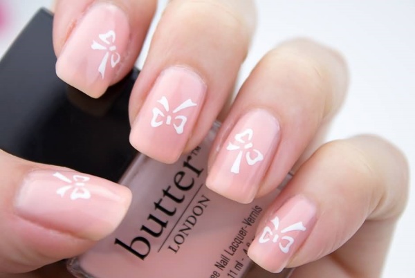 Pink and White Nail Designs