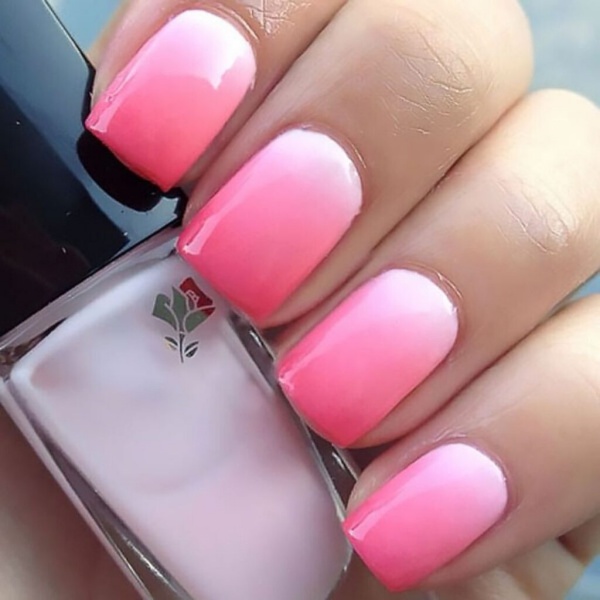 Pink and White Nail Designs