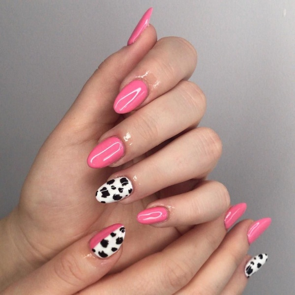 Pink and White Nail Designs