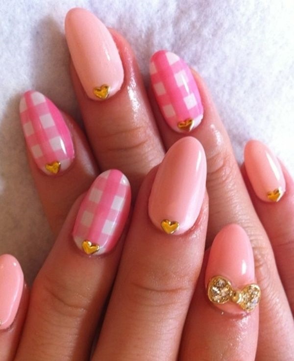 Pink and White Nail Designs