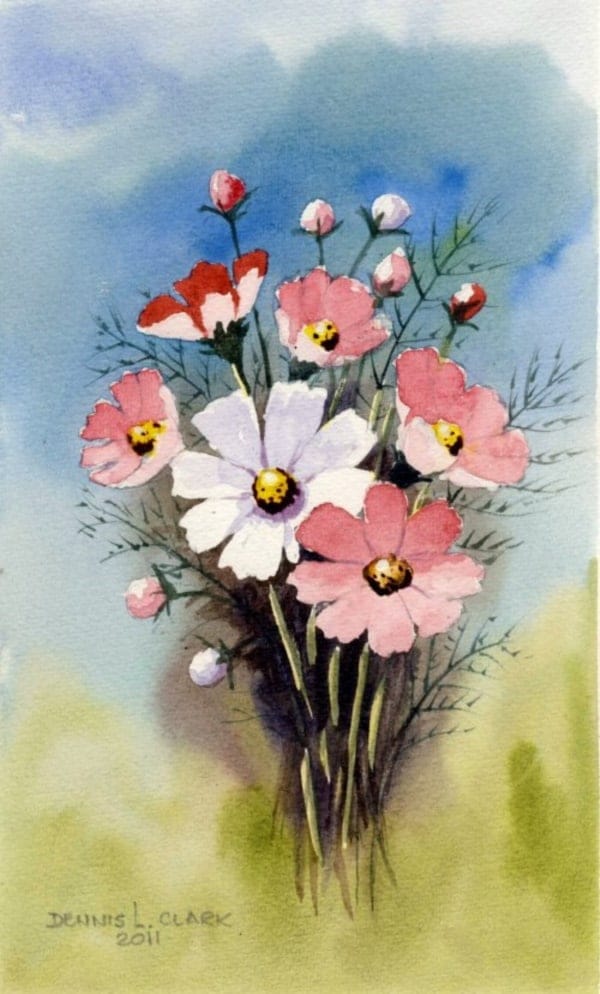 55 Very Easy Watercolor Painting Ideas For Beginners Feminatalk