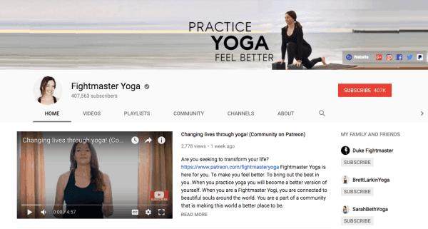 Most Popular Yoga Youtube Channels for Weight Loss and Fitness