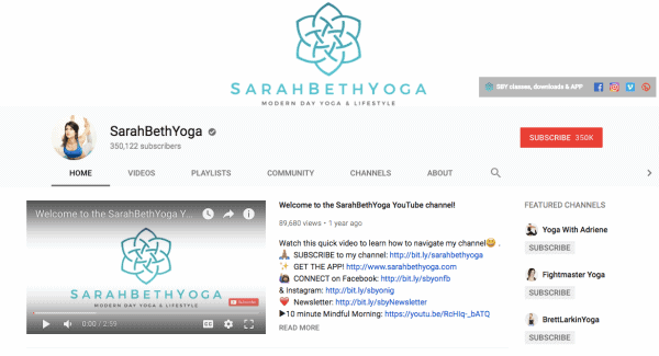 Most Popular Yoga Youtube Channels for Weight Loss and Fitness