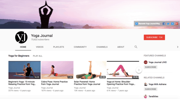 Most Popular Yoga Youtube Channels for Weight Loss and Fitness